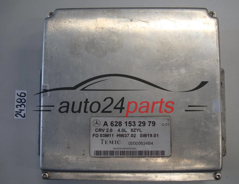KOMPUTER STEROWNIK SILNIKA MERCEDES W211 W220 4.0 CDI A 628 153 29 79, A6281532979