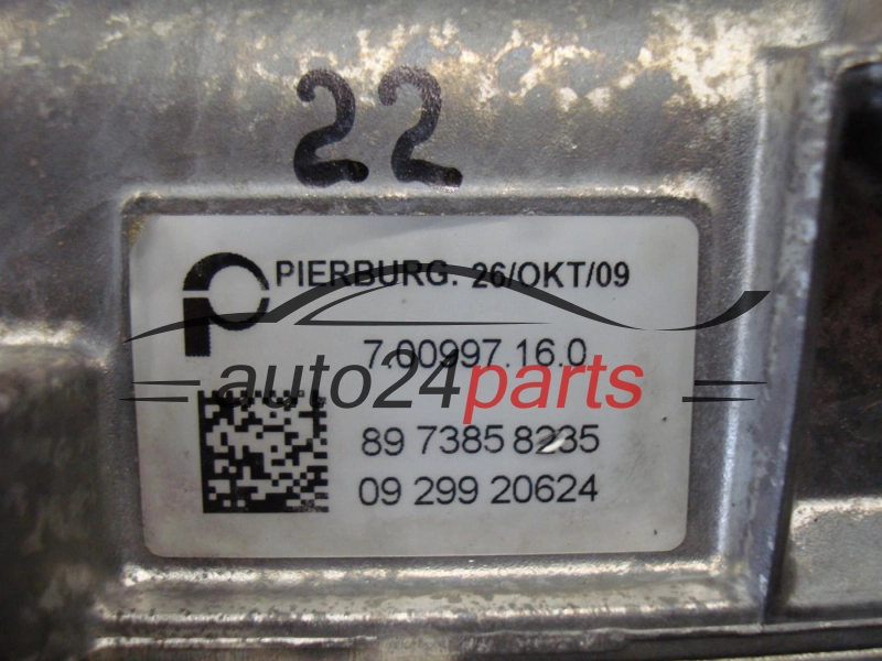 KOLEKTOR SSACY OPEL ASTRA H, J 7.00997.16.0, 700997160, 8973858235