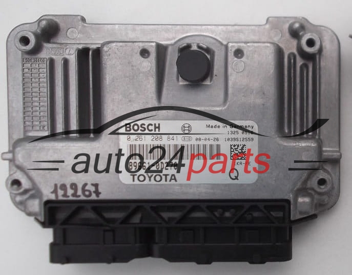 KOMPUTER STEROWNIK SILNIKA TOYOTA YARIS BOSCH 0 261 208 841, 0261208841, 89661-0D270, 896610D270