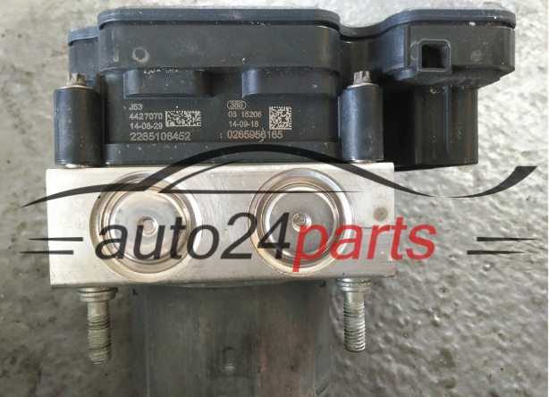 ABS POMPA I STEROWNIK NISSAN X-TRAIL 47660 4CC1A, 476604CC1A, 0265243833, 0265956165