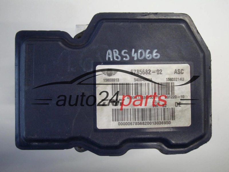 ABS POMPA I STEROWNIK MINI COOPER 6785682-02, 678568202, 15803214U, 15803913
