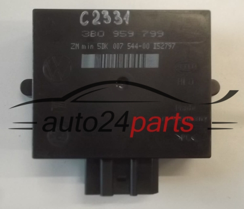 CENTRALKA MODUL STEROWNIK KOMFORTU VOLKSWAGEN SEAT SKODA HELLA 5DK 007 544-00, 5DK00754400, 3B0 959 799, 3B0959799