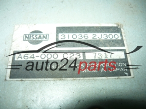 Boîte de vitesses automatique contrôleur NISSAN 31036 2J300, 310362J300, A64-000