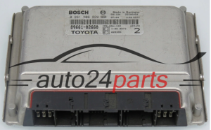 MOTORSTEUERGERÄT ECU STEUERGERÄT TOYOTA COROLLA 1.4 4ZZ-FE 89661-02662 8966102662 BOSCH 0261206229, 0 261 206 229