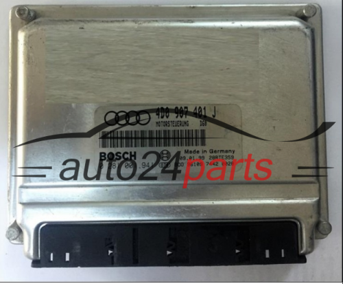 KOMPUTER STEROWNIK SILNIKA AUDI BOSCH 0 281 001 941, 0281001941, 4D0 907 401 J, 4D0907401J
