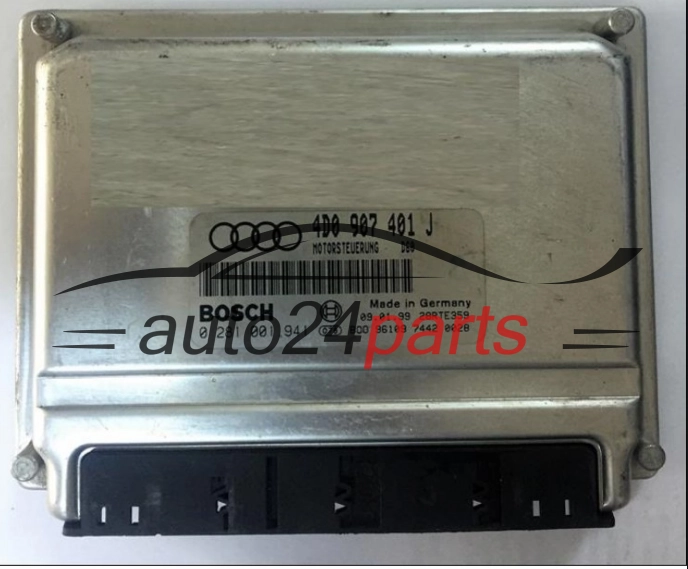 KOMPUTER STEROWNIK SILNIKA AUDI BOSCH 0 281 001 941, 0281001941, 4D0 907 401 J, 4D0907401J