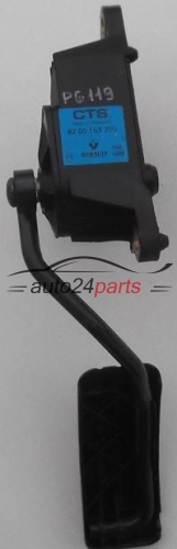 POTENCJOMETR PEDAL GAZU RENAULT MEGANE 1.5 DCI 82 00 153 270, 8200153270, CTS - 