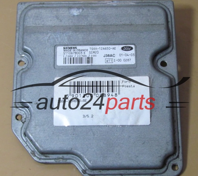 KOMPUTER STEROWNIK SILNIKA FORD 1S6A-12A650-AE, 1S6A12A650AE, S110678003E, SIM20