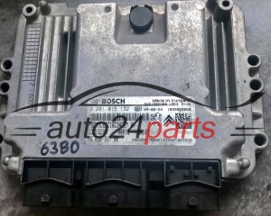 MOTORSTEUERGERÄT ECU STEUERGERÄT CITROEN BOSCH 0 281 015 132, 0281015132, 9665691780