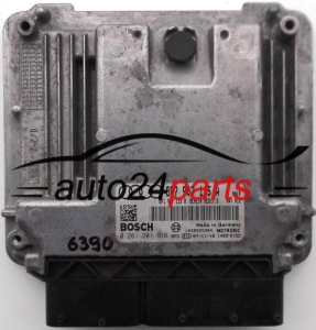 CALCULATEUR MOTEUR AUDI A3 1.8 FSI BOSCH 0261 201 916, 0261201916, 8P7 907 115 A, 8P7907115A, 1039S25304, BENZIN MED17.5