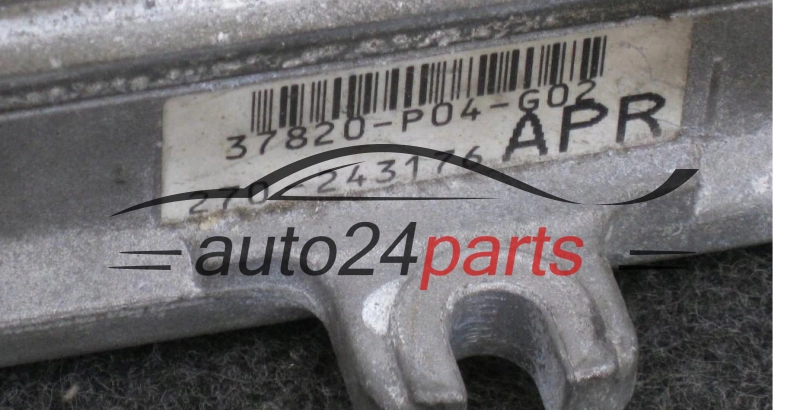 KOMPUTER STEROWNIK SILNIKA HONDA CIVIC 37820-P04-G02, 37820P04G02