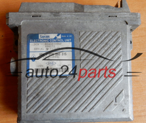 KOMPUTER STEROWNIK SILNIKA RENAULT 7700868315, R04080006F