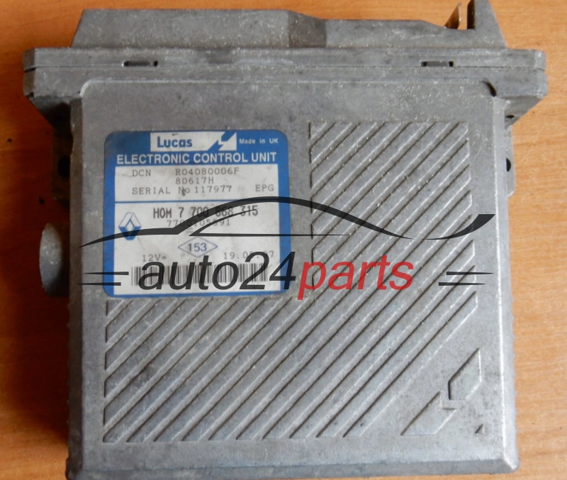 Sterownik silnika RENAULT 7700868315 R04080006F - 6853