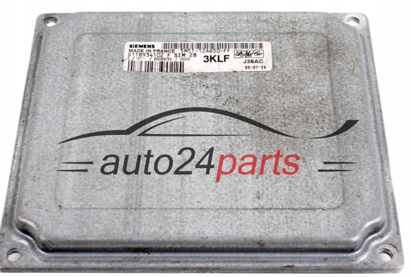 KOMPUTER STEROWNIK SILNIKA FORD S118934102F, 5M51-12A650-FF, 5M5112A650FF, SIM 28