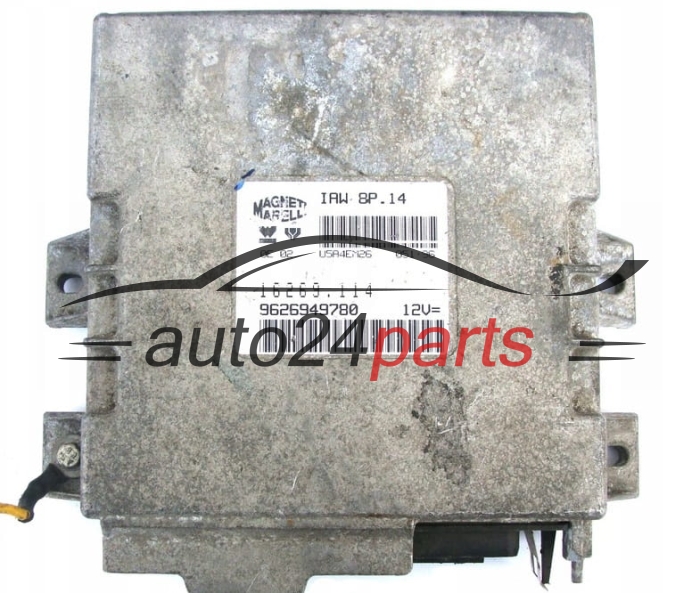 KOMPUTER STEROWNIK SILNIKA PEUGEOT 406 MAGNETI MARELLI IAW 8P.14, IAW8P14, 9626949780