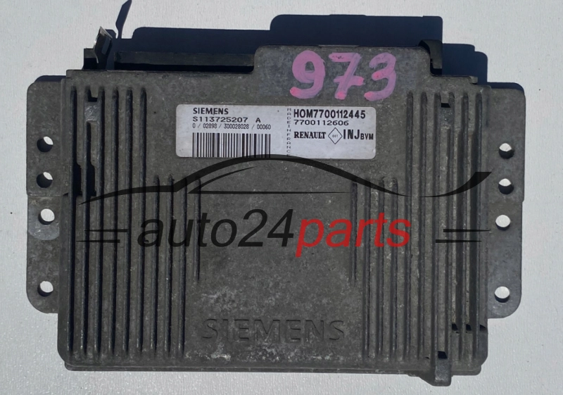 Sterownik silnika RENAULT S113725207A HOM7700112445 - 7121