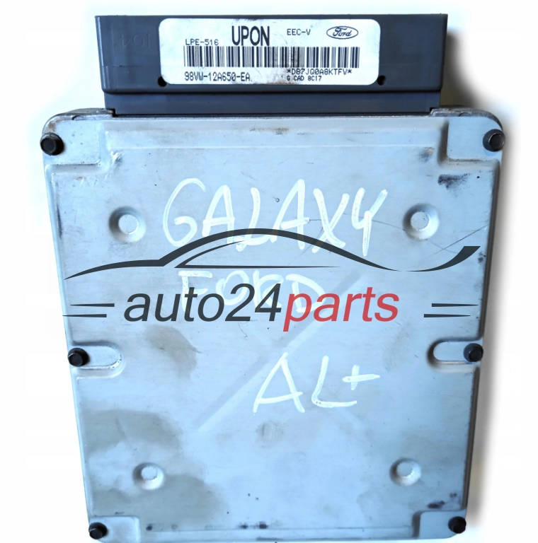 KOMPUTER STEROWNIK SILNIKA FORD 98VW-12A650-EA, 98VW12A650EA, UPON