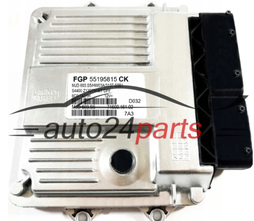 Centralita de motor OPEL CORSA D, FIAT 1.3 JTD MAGNETI MARELLI   MJD603S05  FGP55195815CK  55195815CK  7160016102
