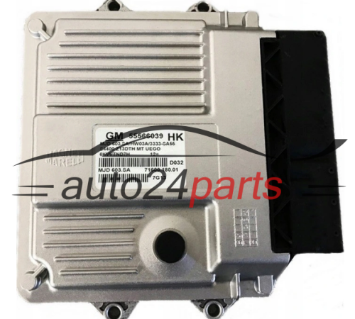 Calculateur Moteur  OPEL CORSA D 1.3 CDTI Z13DTH MAGNETI MARELLI  MJD6O3SA  MJD603SA  GM55566039HK  7160018001