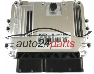 RENOVIERT PLUG AND PLAY   MOTORSTEUERGERÄT ECU STEUERGERÄT FIAT DUCATO 2.3 JTD BOSCH 0 281 014 209, 0281014209, 51799349