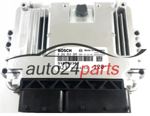 RÉNOVÉ PLUG AND PLAY CALCULATEUR MOTEUR FIAT DUCATO 2.3 JTD BOSCH 0 281 014 209, 0281014209, 51824236 