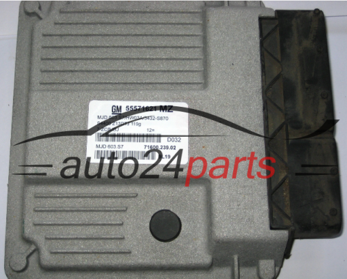Calculateur Moteur  OPEL CORSA D 1.3 CDTI  55571621MZ   MJD603S7  7160023902