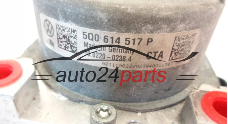 ABS POMPA I STEROWNIK VOLKSWAGEN SEAT SKODA 5Q0614517P, 10.02220-0238.4, 100222002384, 5Q0907379Q