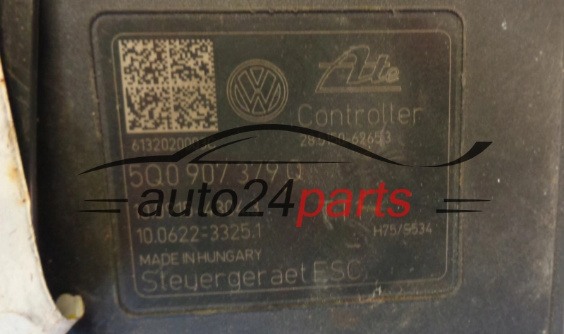 ABS POMPA I STEROWNIK VOLKSWAGEN SEAT SKODA 5Q0614517P, 10.02220-0238.4, 100222002384, 5Q0907379Q
