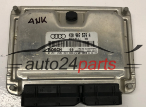 MOTORSTEUERGERÄT ECU STEUERGERÄT AUDI 4.2 BOSCH 0 261 206 845, 0261206845, 4D0 907 559 A, 4D0907559A , ME7 1.1