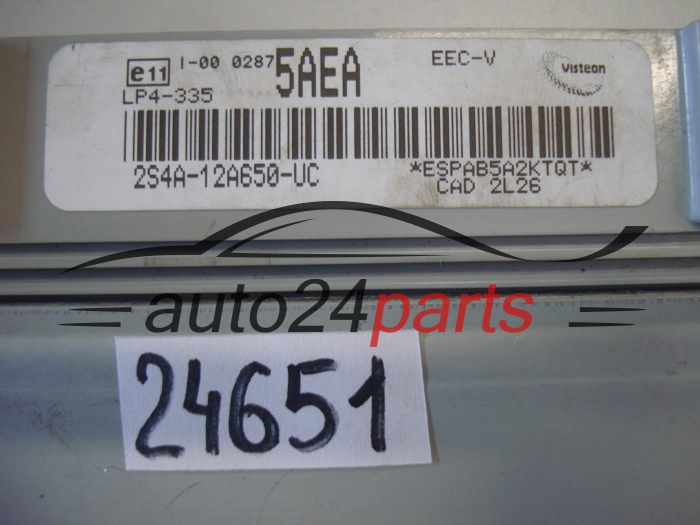 KOMPUTER STEROWNIK SILNIKA FORD FOCUS 2S4A-12A650-UC, 2S4A12A650UC, 5AEA
