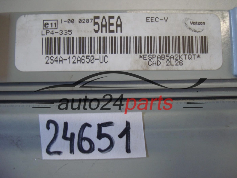 KOMPUTER STEROWNIK SILNIKA FORD FOCUS 2S4A-12A650-UC, 2S4A12A650UC, 5AEA