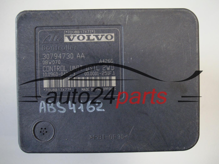 ABS POMPA I STEROWNIK VOLVO V50 30794728, 4N51-2C405-GB, 4N512C405GB, ATE 10.0206-0302.4, 10020603024, 30794730 AA, 30794730AA, ATE 10.0960-0429.3, 10096004293, 00.0001-251F.1, 00001251F1