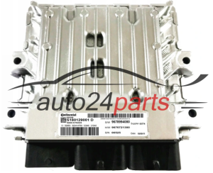 RENOVADO ECU CENTRALITA DE MOTOR PLUG AND PLAY FIAT DUCATO 2.2 CONTINENTAL S180129001 D, S180129001D, 9678994080