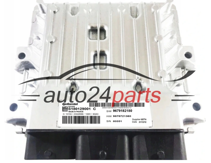 KOMPUTER STEROWNIK SILNIKA  FIAT DUCATO CONTINENTAL  S180129001C  9679182180  SID208