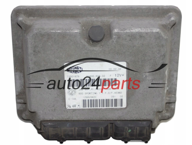 KOMPUTER STEROWNIK SILNIKA FIAT IAW 4AF.M1, IAW4AFM1, 73501878
