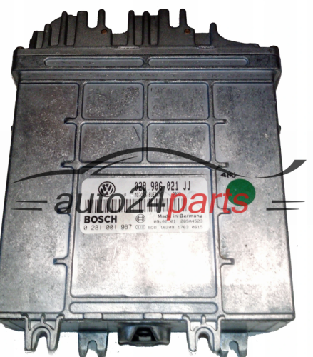 KOMPUTER STEROWNIK SILNIKA VOLKSWAGEN BOSCH 0 281 001 967, 0281001967, 028906021JJ