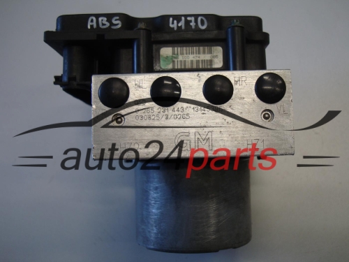 ABS POMPA I STEROWNIK OPEL CORSA C COMBO MERIVA TIGRA B BOSCH 0 265 231 443, 0265231443, 13145396 GM, 0 265 800 372, 0265800372