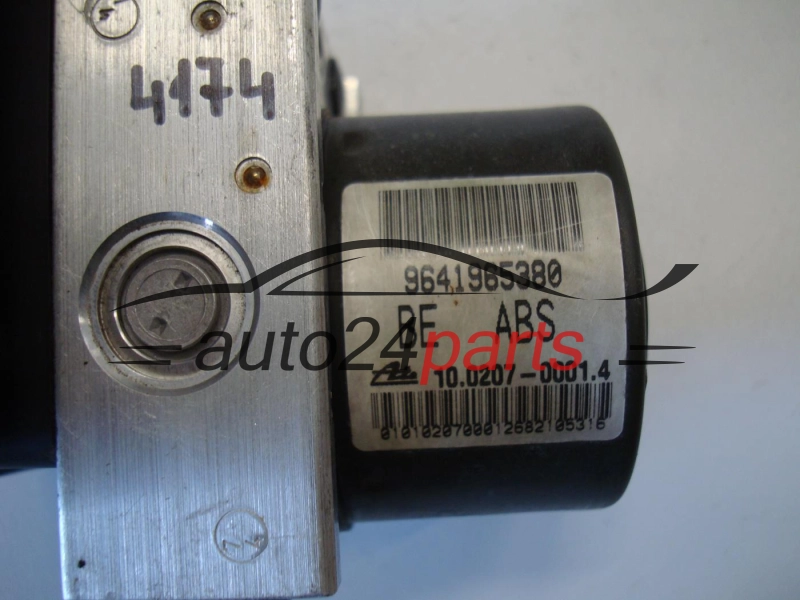 ABS POMPA CITROEN C3 9641965380, 10.0207-0001.4, 10020700014, 10.0970-1106.3, 10097011063