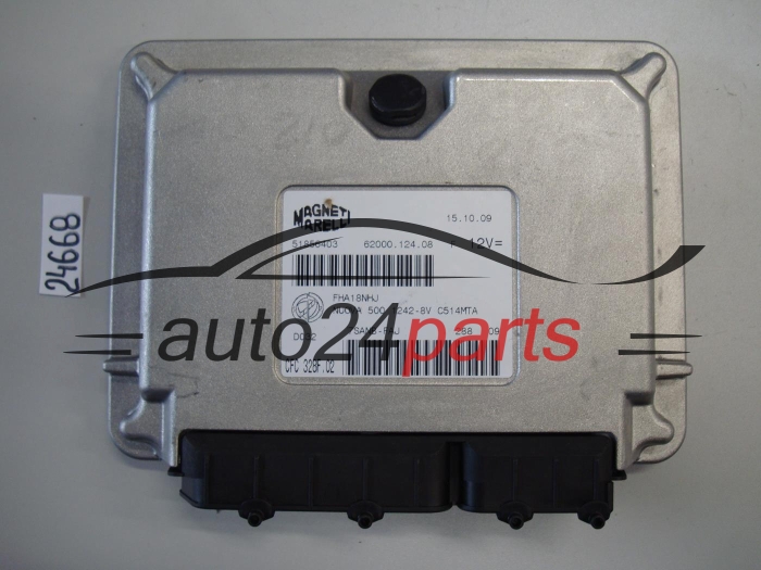 STEROWNIK SKRZYNI AUTOMATYCZNEJ FIAT 500 MAGNETI MARELLI CFC 328F.02, CFC328F02, 51856403, 62000.124.08, 6200012408