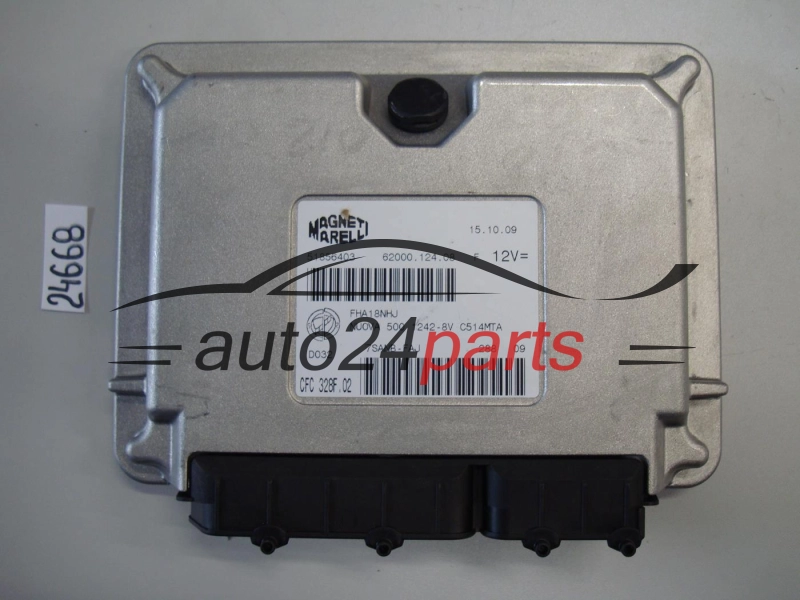 STEROWNIK SKRZYNI AUTOMATYCZNEJ FIAT 500 MAGNETI MARELLI CFC 328F.02, CFC328F02, 51856403, 62000.124.08, 6200012408