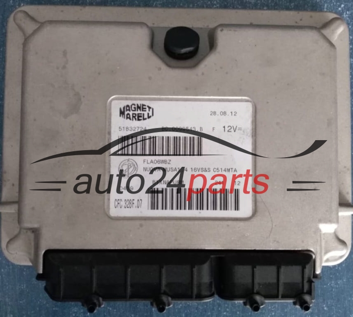 STEROWNIK SKRZYNI AUTOMATYCZNEJ FIAT 500 MAGNETI MARELLI CFC 328F.07, CFC328F07, 51832724