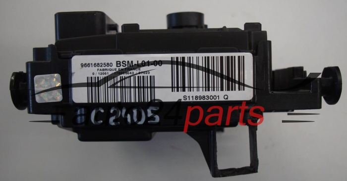 CENTRALKA MODUL STEROWNIK KOMFORTU PEUGEOT 407 SIEMENS VDO S118983001Q, 9661682580 BSM-L01-00