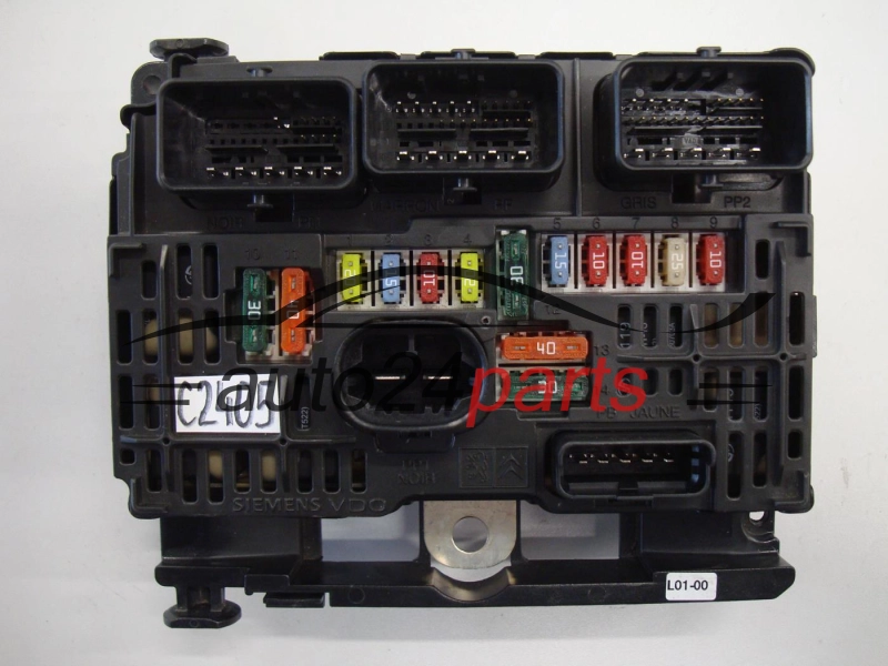 CENTRALKA MODUL STEROWNIK KOMFORTU PEUGEOT 407 SIEMENS VDO S118983001Q, 9661682580 BSM-L01-00