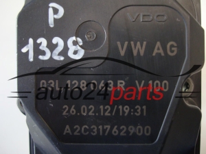 PRZEPUSTNICA POWIETRZA VOLKSWAGEN AUDI CONTINENTAL VDO A2C31762900, 03L 128 063 R, 03L128063R