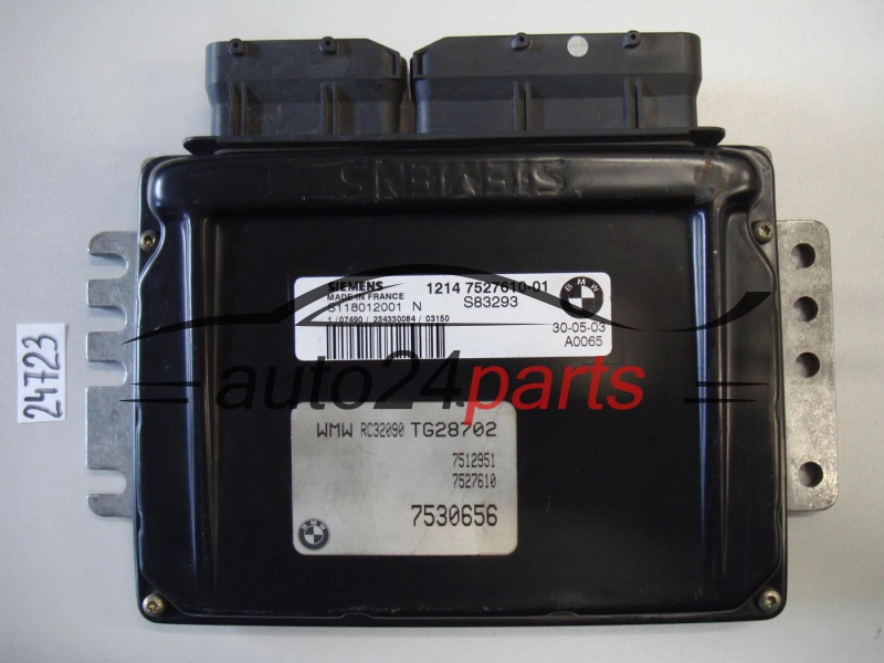 KOMPUTER STEROWNIK SILNIKA MINI ONE COOPER 1.6 SIEMENS S118012001 N, S118012001N, 1214 7527610-01, 1214752761001