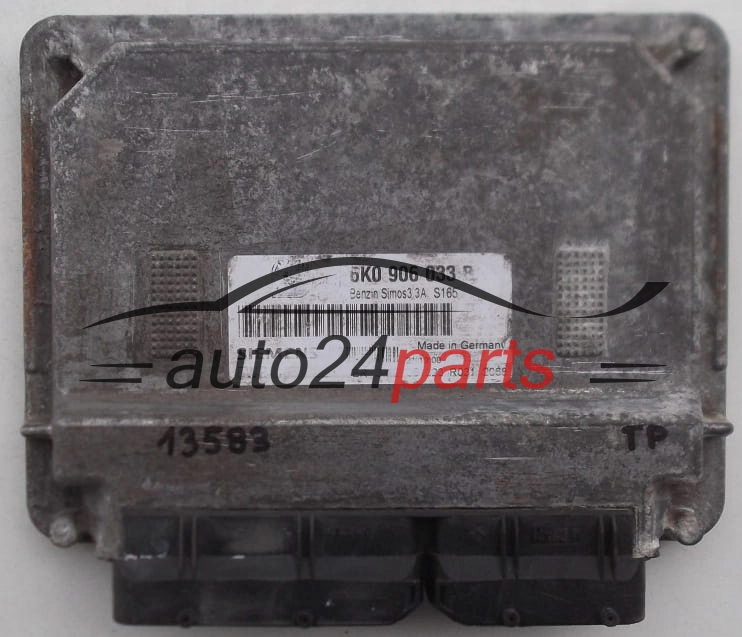 KOMPUTER STEROWNIK SILNIKA SEAT IBIZA 1.6 SR AUR 6K0906033B, SIEMENS 5WP4005104