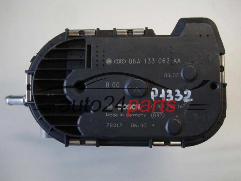 PRZEPUSTNICA POWIETRZA VW VOLKSWAGEN BOSCH 0 280 750 167, 0280750167, 06A 133 062 AA, 06A133062AA