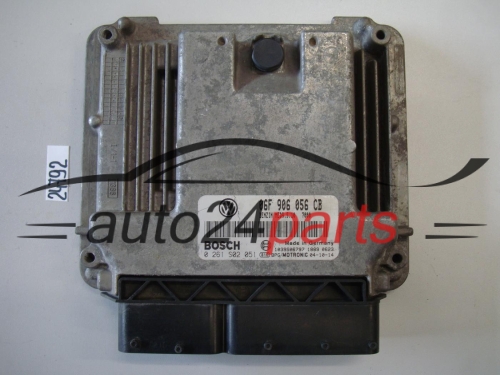 KOMPUTER STEROWNIK SILNIKA VW VOLKSWAGEN GOLF 2.0 FSI BOSCH 0 261 S02 051, 0261S02051, 06F 906 056 CB, 06F906056CB, MED9.5.10