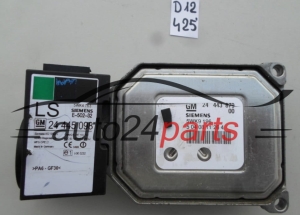 CALCULATEUR MOTEUR OPEL ASTRA CORSA ZAFIRA 1.8 Z18XE 24443879, 24 443 879, SIEMENS 5WK9196, 5WK9 196, 6235023, 62 35 023