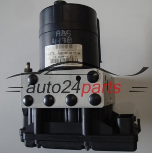 ABS PUMPE BLOCK HYDRAULIKPUMPE STEUERGERÄT MERCEDES CLK A 003 431 03 12, A0034310312, ATE 10.0204-0014.4, 10020400144, A 003 431 03 12, A0034310312, 10.0990-1327.2, 10099013272 